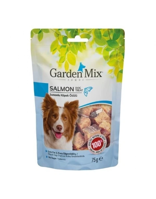 Garden Mix Somonlu Düşük Yağlı Şekersiz Köpek Ödül Maması 1 Adet 75 Gr