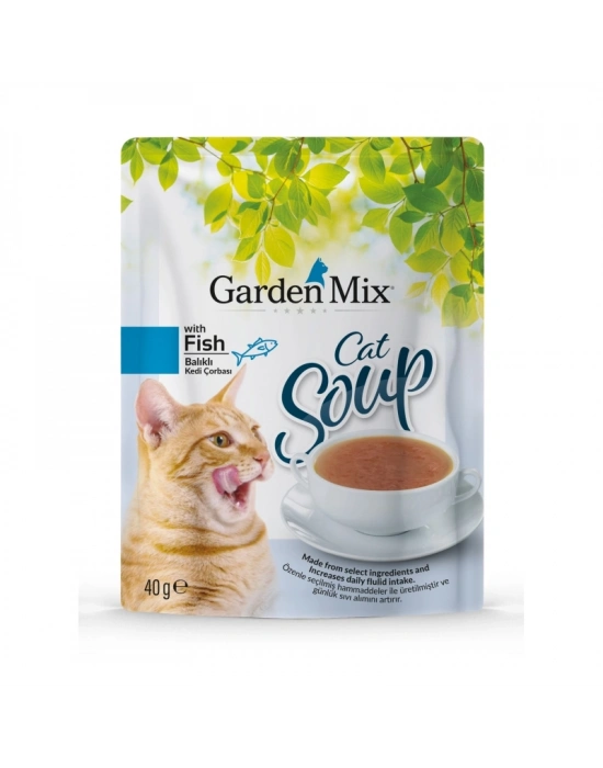Gardenmix Balıklı Kedi Çorbası 40gr