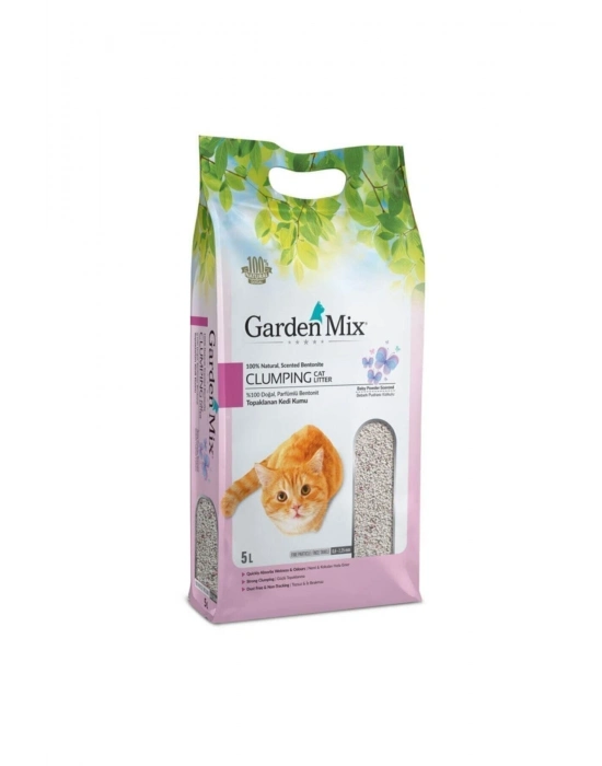 Gardenmix Bentonit Bebek Pudrası İnce 5l