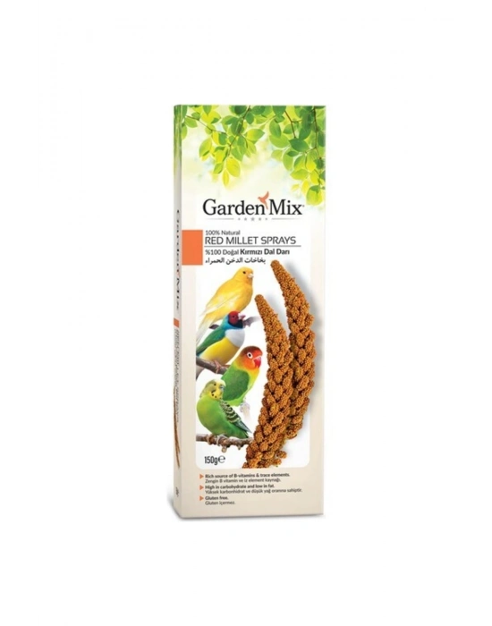 Gardenmix Platin Kırmızı Dal Darı