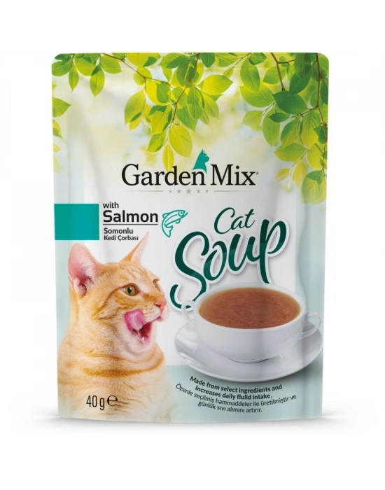 Gardenmix Somonlu Kedi Çorbası 40gr