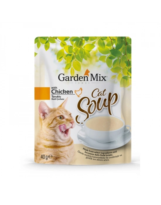 Gardenmix Tavuklu Kedi Çorbası 40gr