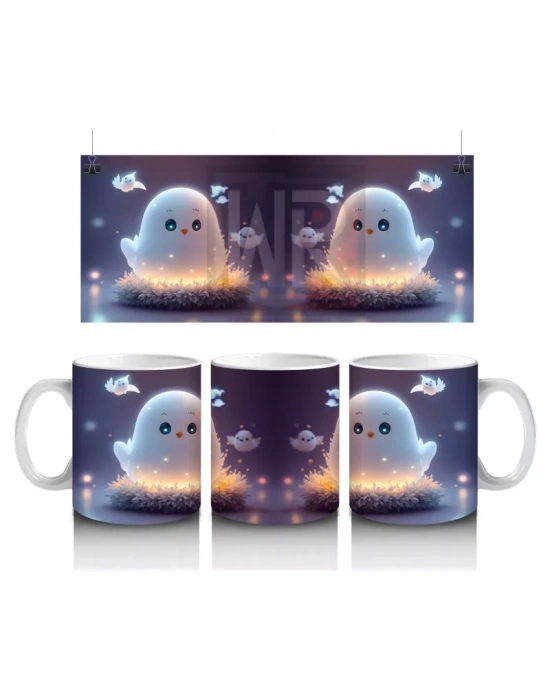 Gece Işıltısında Tatlı Hayalet – Hediyelik Kahve Kupası