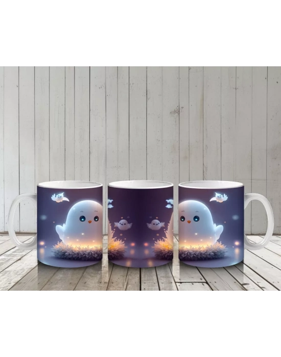 Gece Işıltısında Tatlı Hayalet – Hediyelik Kahve Kupası