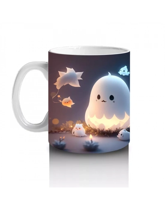 Gece Parıltısında Sevimli Hayaletler – Hediyelik Kahve Kupası