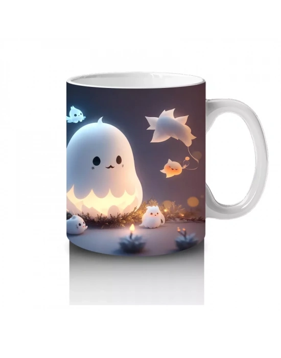 Gece Parıltısında Sevimli Hayaletler – Hediyelik Kahve Kupası