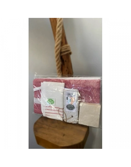 Gelin Damat Hamam Banyo 4Lü Set