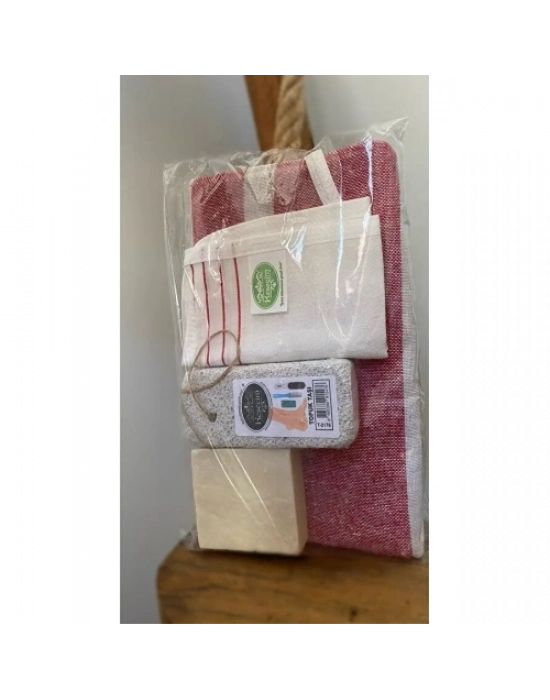 Gelin Damat Hamam Banyo 4Lü Set