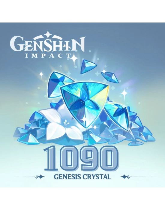 Genshin Impact 1090 Genesis Crystals