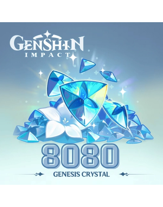 Genshin Impact 8080 Genesis Crystals