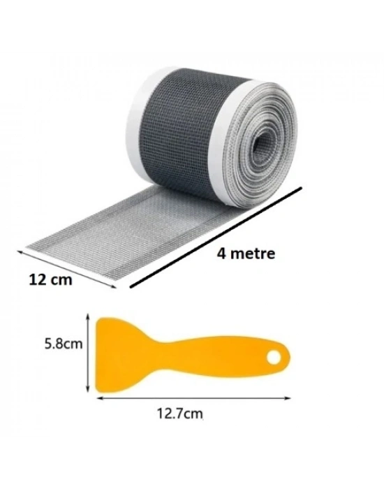 Gider Süzgeci ve Sineklik Tamir Kiti 12 cm * 4 metre
