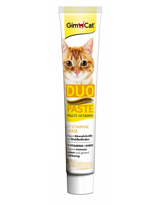 Gimcat Multi-vitamin Duo Paste Peynir + 12 Vitaminli 50gr