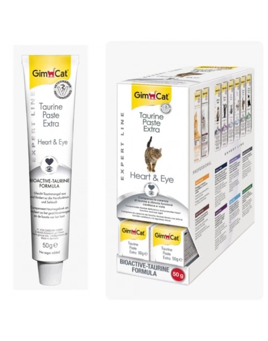 Gimcat Paste Extra Taurin Kedi Malt Macunu 50 Gr