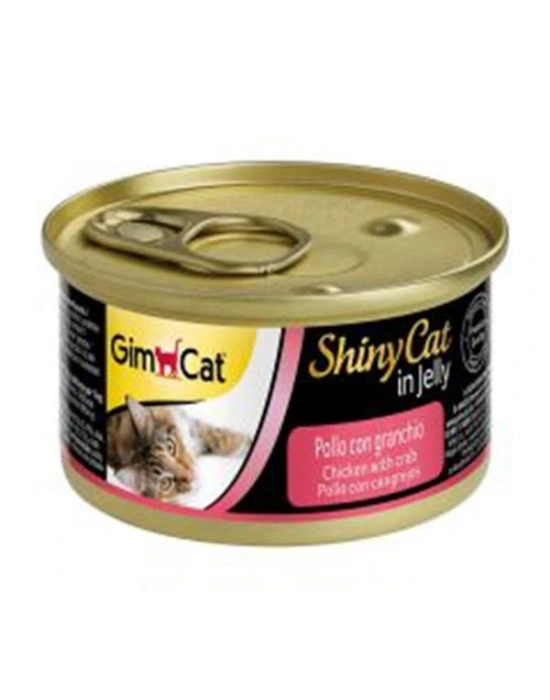 Gimcat Shinycat Tavuklu Yengeçli Konserve Kedi Maması 1 Adet 70 Gr