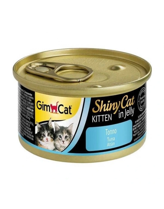 Gimcat Shinycat Yavru Tuna Balıklı Konserve Kedi Maması 1 Adet 70 Gr