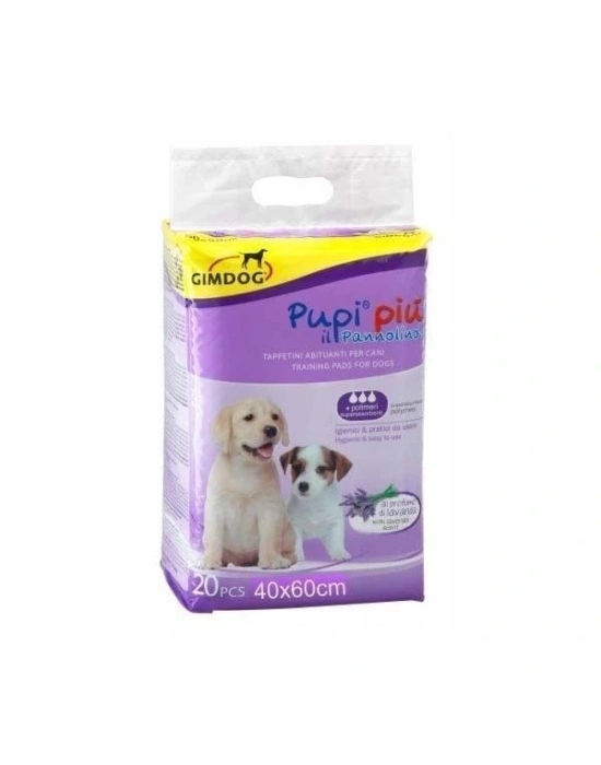 Gimdog Köpek Çiş Eğitim Pedi Lavanta Kokulu 40x60 Cm 20 Adet