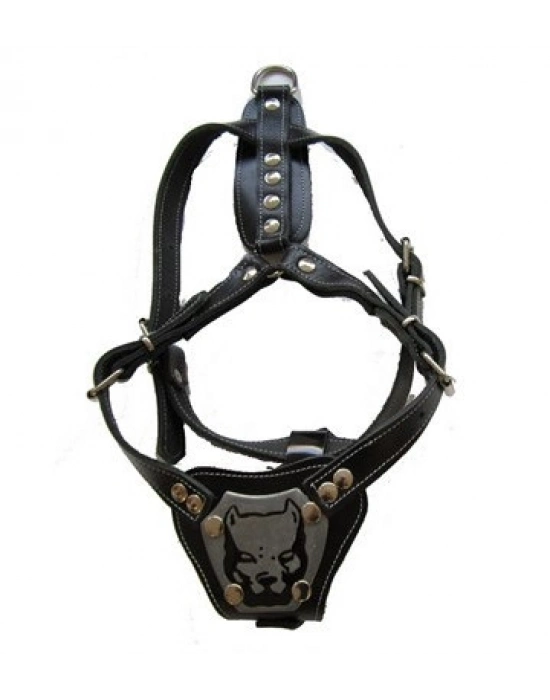 Gladyatör Deri Köpek Göğüs Tasması XL 60*80 cm