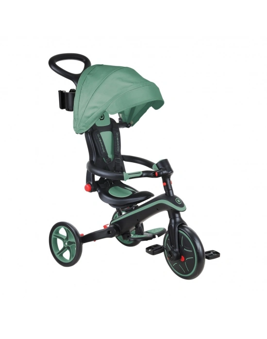 Globber Explorer 4in1 Katlanabilir Bisiklet Zeytin Yeşili
