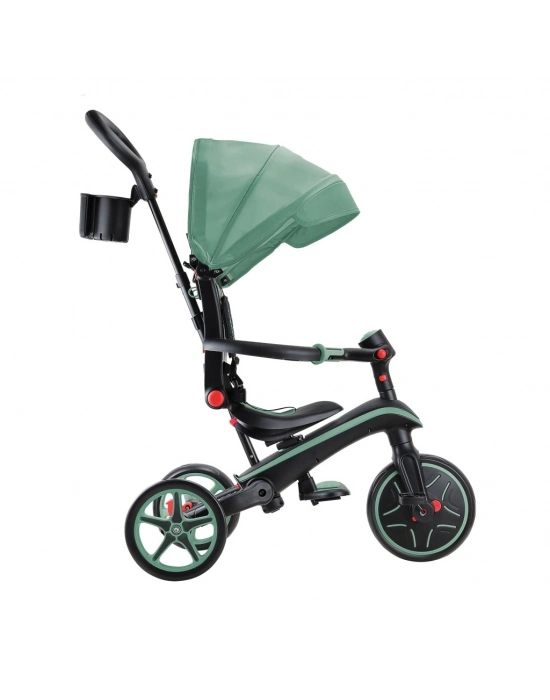 Globber Explorer 4in1 Katlanabilir Bisiklet Zeytin Yeşili