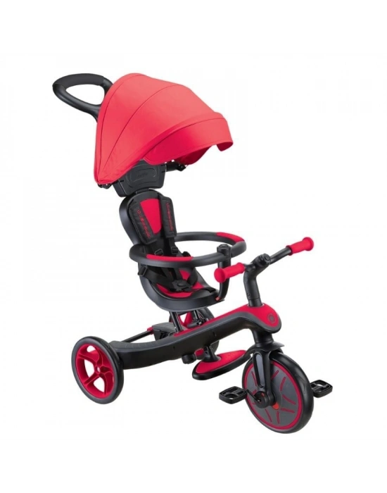 Globber Explorer 4in1 Trike Bisiklet Kırmızı