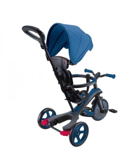 Globber Explorer 4in1 Trike Bisiklet Kraliyet Mavisi