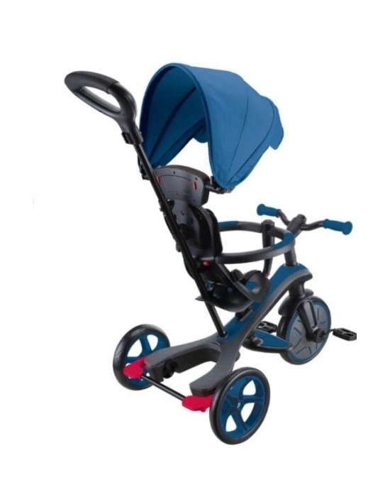 Globber Explorer 4in1 Trike Bisiklet Kraliyet Mavisi
