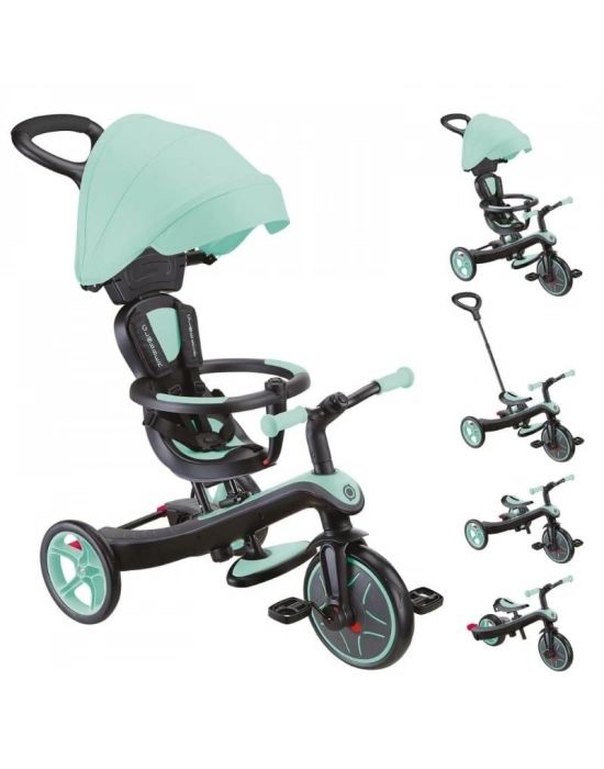Globber Explorer 4in1 Trike Bisiklet Mint Yeşili