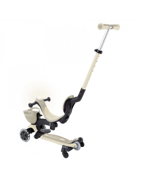 ® Globber Go Up Baby 360 Işıklı Scooter Koyu Bej