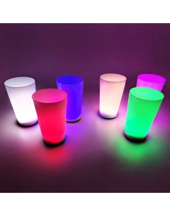 Glow Partisi Bardakları 6 Renk 6 Adet