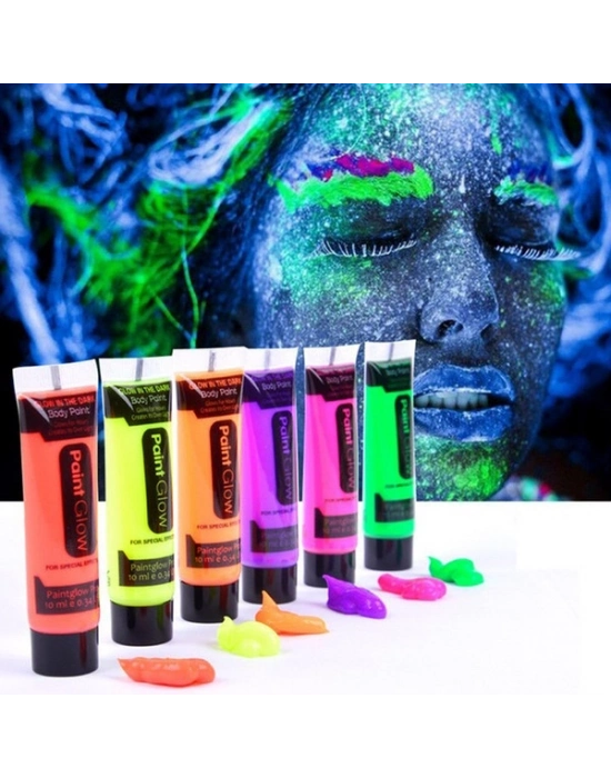 Glow SBoya Fosforlu Krem Boya 12 Adet