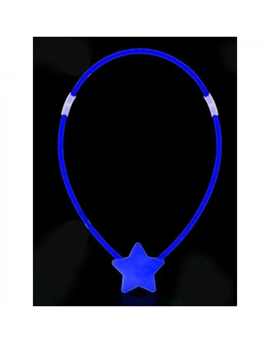 Glow Stick Yıldız Kolye