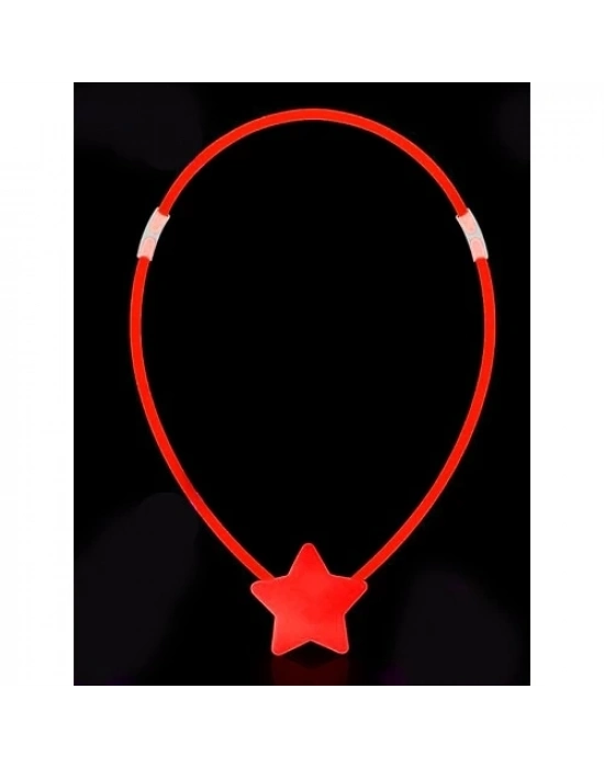 Glow Stick Yıldız Kolye