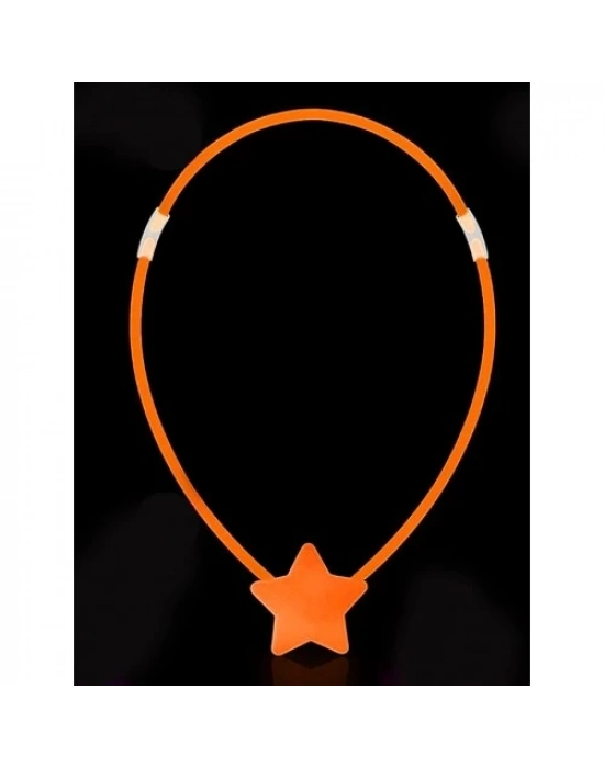 Glow Stick Yıldız Kolye
