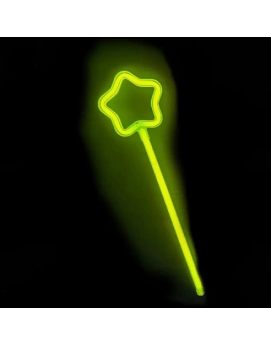Glow Yıldız Asa 6 Renk 6 Adet