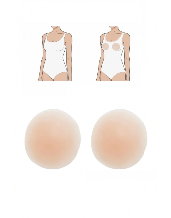 Göğüs Ucu Gizleyici  Uzun Ömürlü Silikon 4 Adet