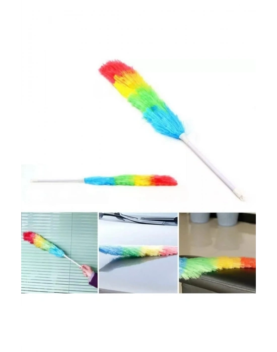 Gökkuşağı Renkli Toz Alma Püskülü Clkn-1849