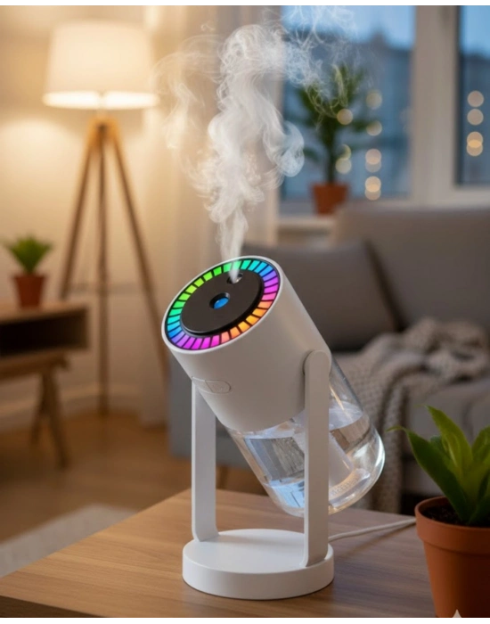 ® Gökyüzü Projektörlü Buhar Makinesi Ev Ofis ve Araç Uyumlu