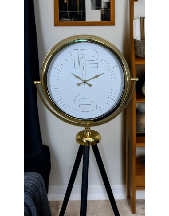 ® Gold Noble Radiance Tripod Ayaklı Saat