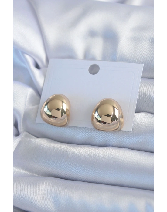 ® Gold Renk Pirinç Kadın Küpe