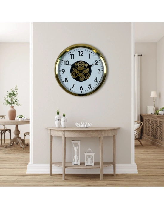 ® Gold Standart 60 Cm Çarklı Duvar Saati