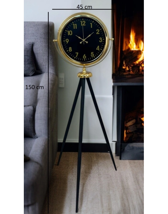 ® Gold Standart Tripod Ayaklı Saat