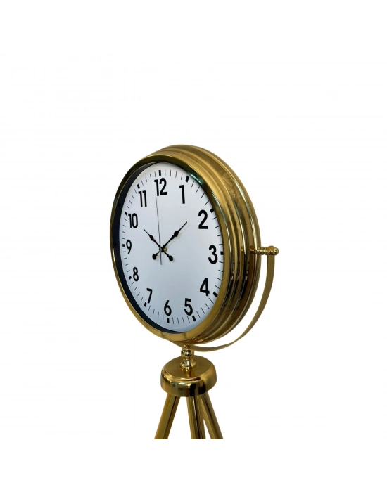 Gold Tripod Ayaklı Lüks Saat