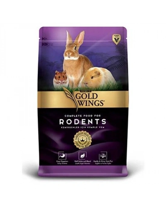Gold Wings Premium Kemirgen Yemi 1 Kg