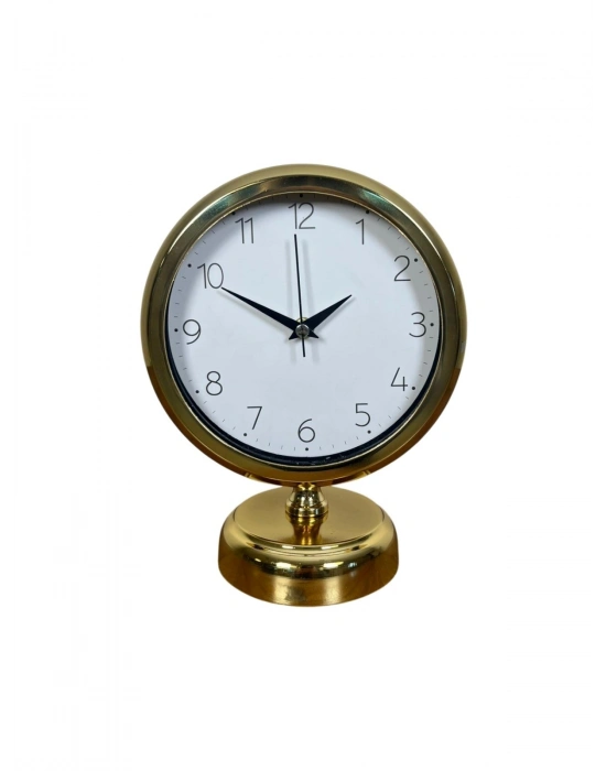 ® Golden Time 25 x 20 Cm Metal Masa Saati