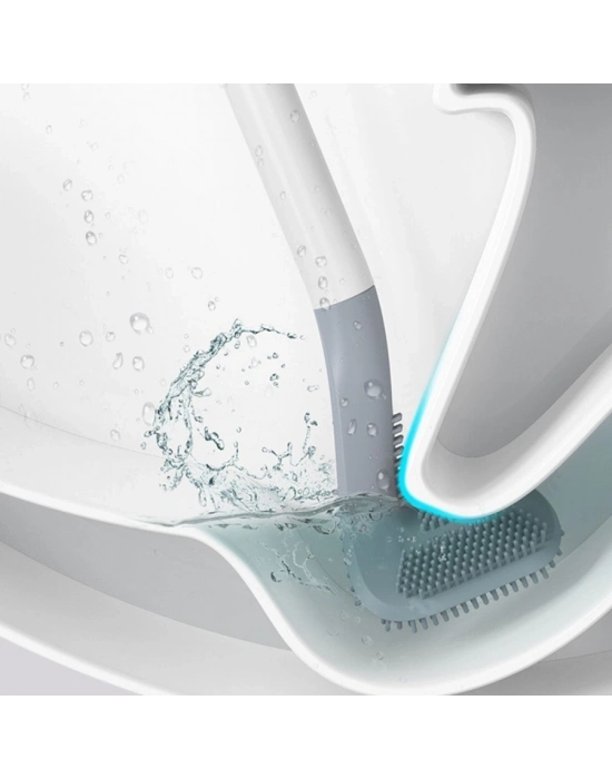 ®  Golf Tasarımlı Silikon WC Klozet Mutfak Temizlik Fırçası Kanca Hediyeli