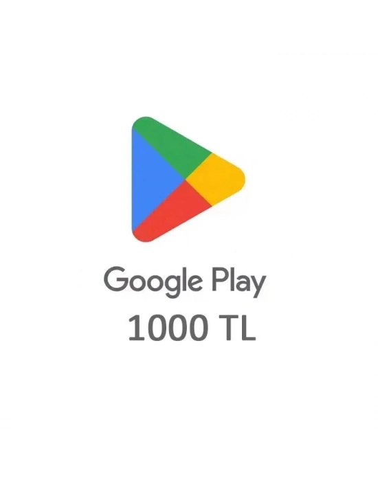 Google 1000 TL Play Gift Card