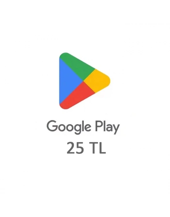 Google 25 TL Play Gift Card