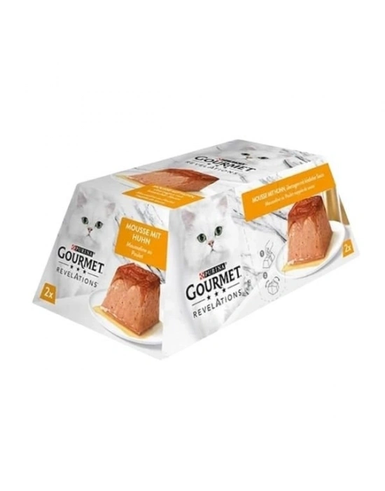Gourmet Revelations Tavuk Etli Yetişkin Konserve Kedi Maması 1 Adet 2x57 Gr