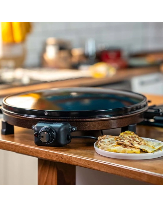 Gözleme Sacı Termostatlı 1550w 48x48x14cm