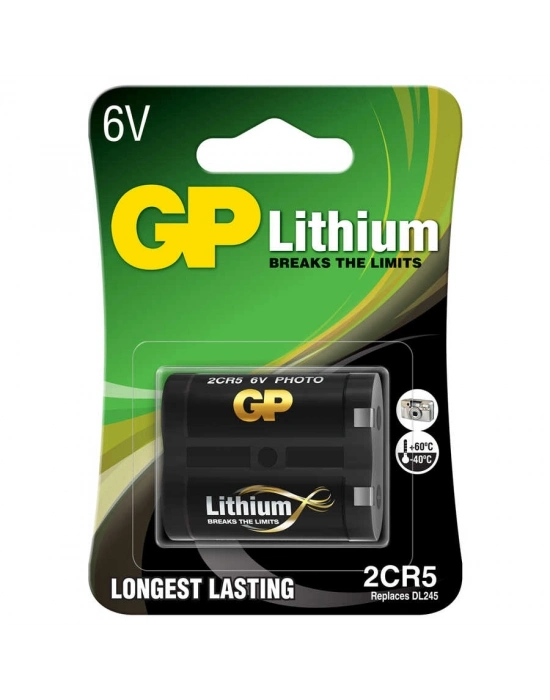 Gp 2cr5 / Dl245 6v Lityum Pil